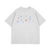 Sweet & Stylish Floral Print T-Shirt — Grey