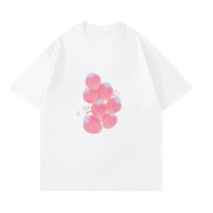 Creative & Stylish Loose-Fit T-Shirt — White