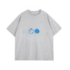 Creative & Unique Blue Apple T-Shirt — Grey