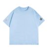 Minimalist Plaid Star T-Shirt — Blue
